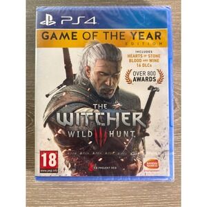 The Witcher 3 Wild Hunt Game of the Year Edition PS4 Sony PlayStation 4 NEW PAL